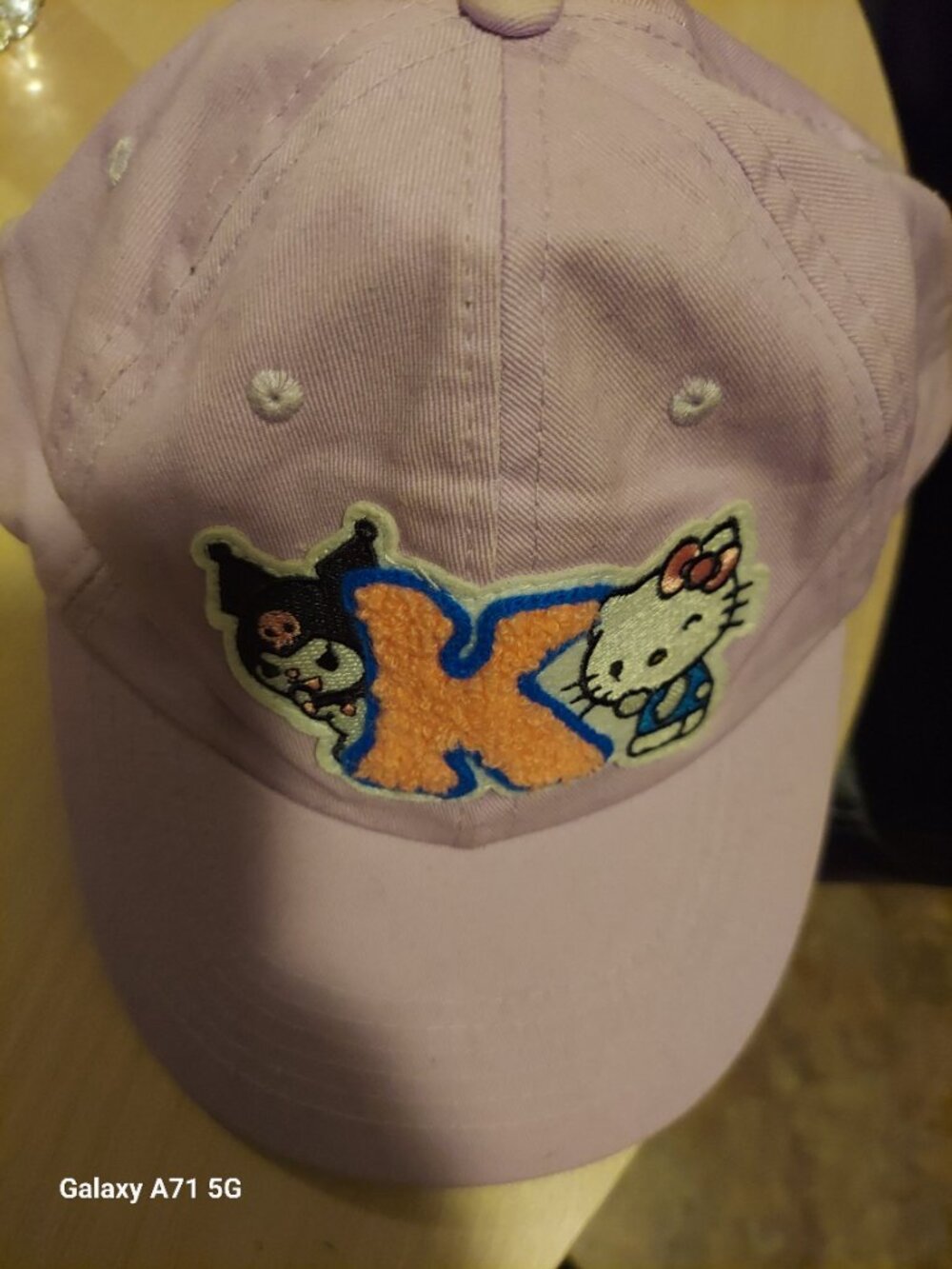 Kuromi and Hello Kitty Baseball Cap
